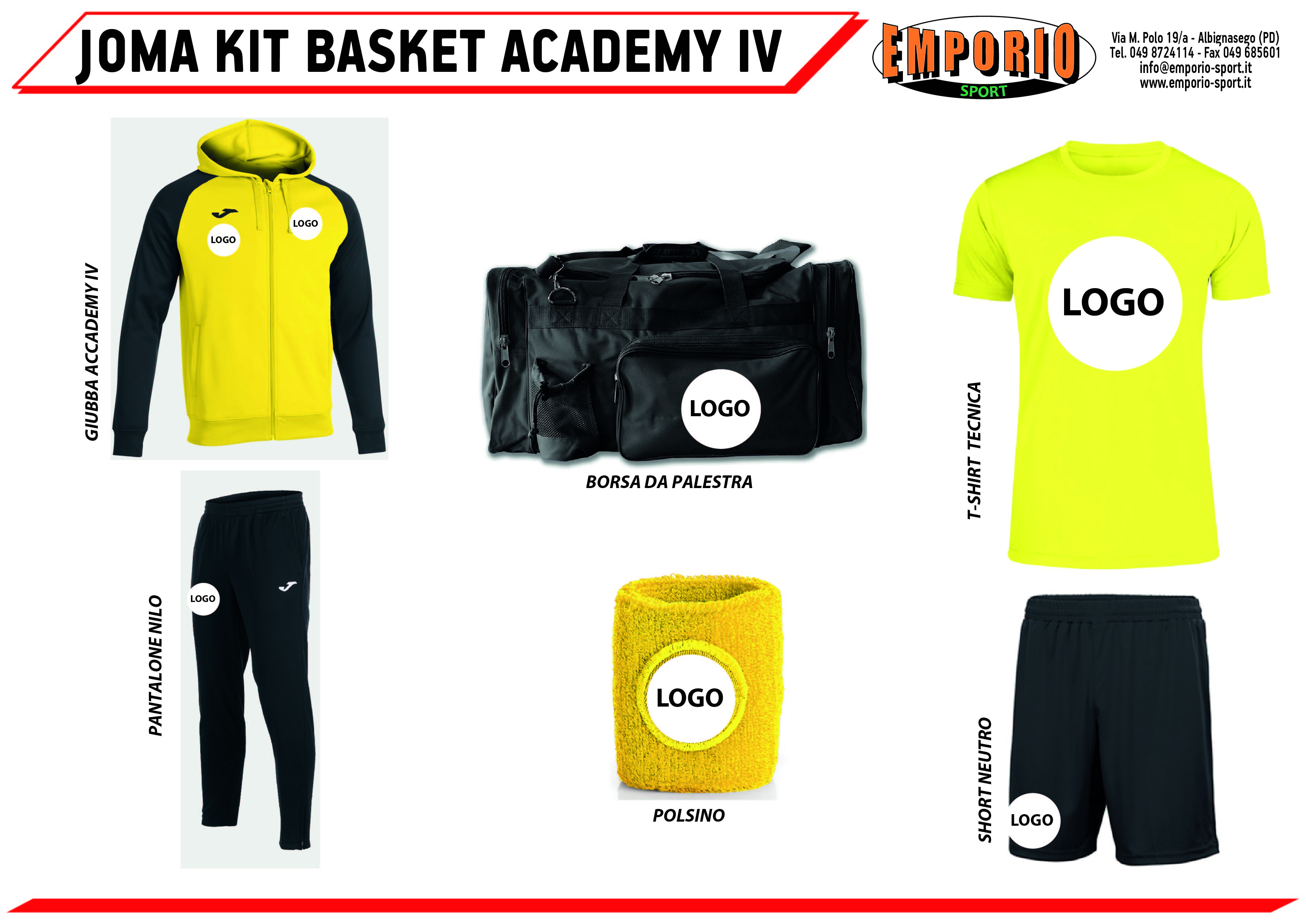 JOMA KIT ACADEMY IV