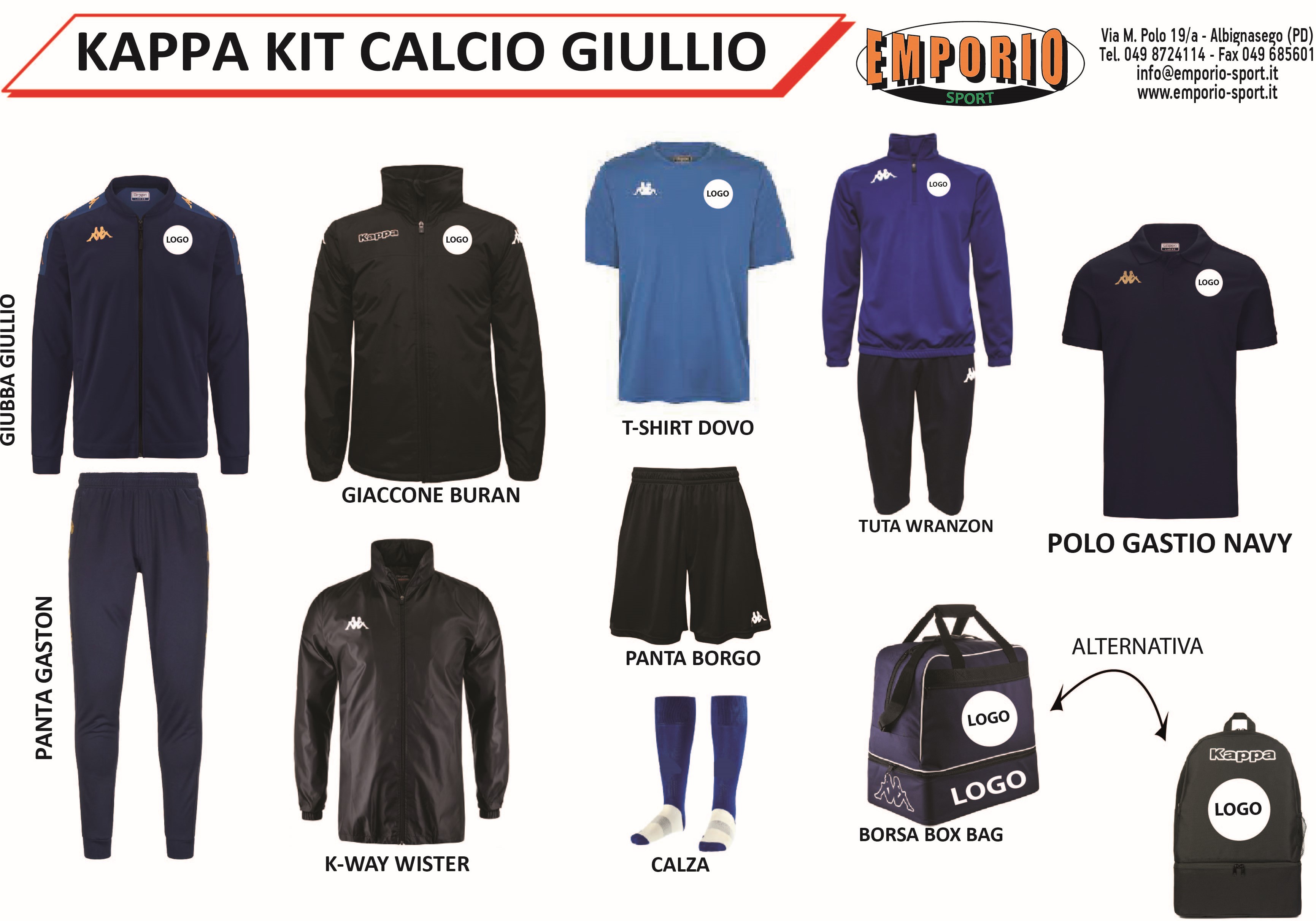 KAPPA KIT GIULLIO