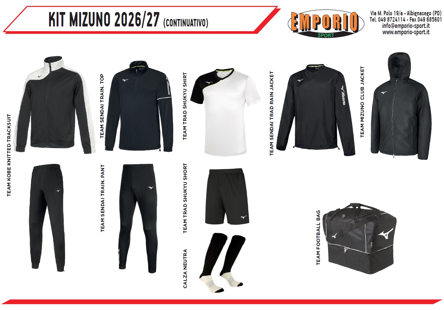 MIZUNO KIT KOBE